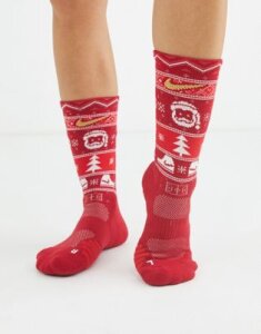 Nike Holidays socks in red
