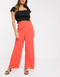 Nobody's Child relaxed pants with shirred waist