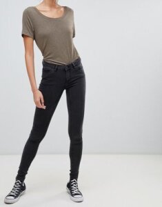 Noisy May low rise skinny jegging jeans in gray