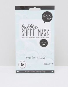 Oh K! Exfoliate & Cleanse Bubble Sheet Face Mask-No Color