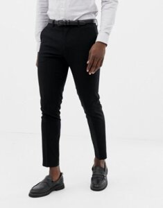 Only & Sons slim suit pants-Black
