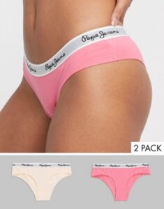 Pepe Jeans dexie 2 pack briefs-Pink