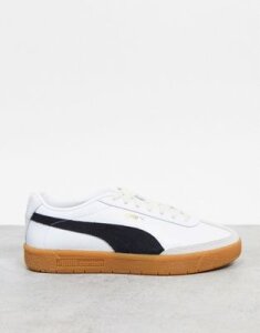 Puma Oslo City OG sneakers in white and black