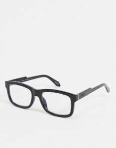 Quay beatnik square glasses with black frame