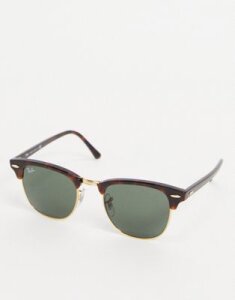 Ray-Ban Clubmaster sunglasses 0rb3016 w0366 49-Brown
