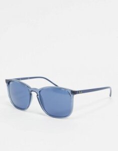 Ray-ban round sunglasses in clear ORB4387