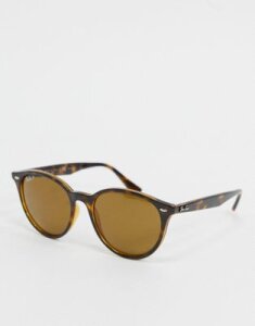 Ray-ban round sunglasses in tort ORB4305-Brown