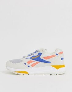Reebok Bolton sneaker in chalk and pink-Cream