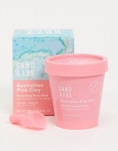 Sand & Sky Australian Pink Clay Smoothing Body Sand 180g-No Color