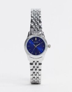 Sekonda bracelet watch in silver with blue dial