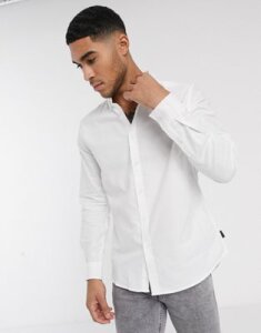 Soul Star oxford shirt in white