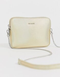 Ted Baker lauriie camera cross body bag-Silver