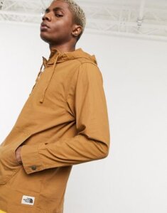 The North Face Battlement anorak in brown