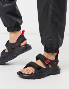 The North Face Hedgehog sandals in black