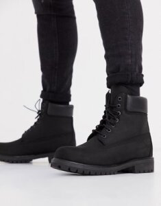 Timberland 6 premium boots in black