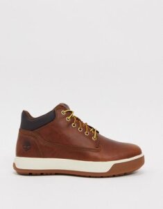 Timberland leather tenmile chukka boots in brown