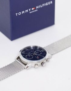 Tommy Hilfiger 1791398 Kane mesh watch in silver