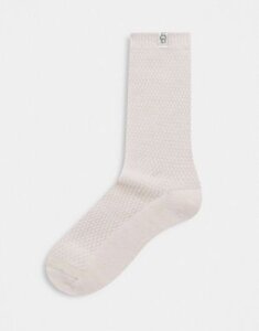 UGG classic boot socks with in cream