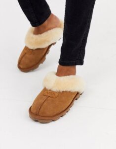 UGG Coquette Chestnut Slippers-Tan