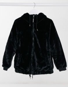 UGG Kayleigh reversible hoodie in black