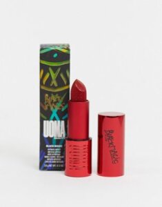 UOMA Beauty Black Magic Hypnotic Impact Metallic Lipstick - On Fire-Red