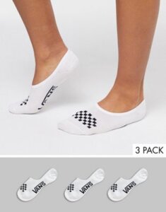 Vans Classic Canoodle 3pk socks in white
