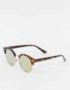 Vans Rays For Daze sunglasses in brown-sunset mirror lens