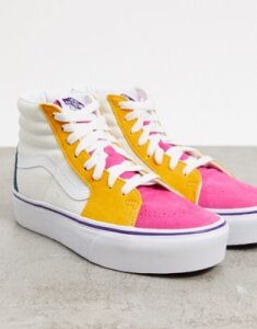 Vans SK8-Hi Platform 2.0 Color block sneakers in multi