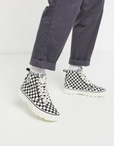 Vans UA Sentry sneakers in checkerboard-Multi
