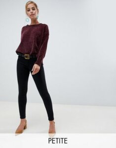 Vero Moda Petite skinny jean in black