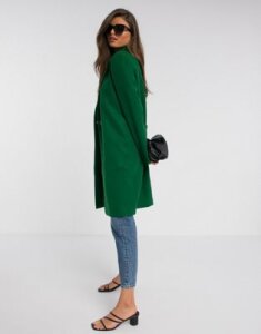 Vila slim overcoat in green