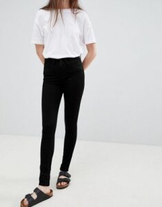 Waven Asa Mid Rise Skinny Jeans-Black