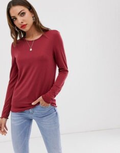 Y.A.S long sleeve top-Red