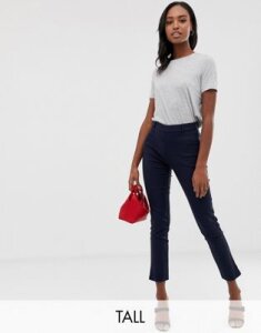 Y.A.S Tall pants with side zip in navy