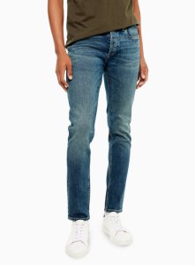StonewashStretch Skinny Jeans mit Wascheffekt, blaugrün, Stonewash