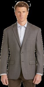 Executive Collection Traditional Fit Check Sportcoat - Big & Tall, by JoS. A. Bank
