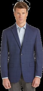 Executive Collection Traditional Fit Plaid Sportcoat, by JoS. A. Bank