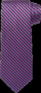 Traveler Collection Thin Stripes Tie - Long CLEARANCE