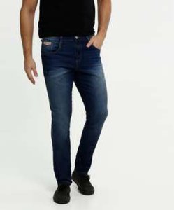 Calça Masculina Jeans Bolsos Skinny Biotipo