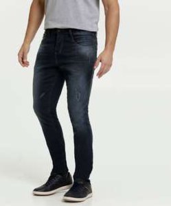 Calça Masculina Reta Jeans Puídos Biotipo