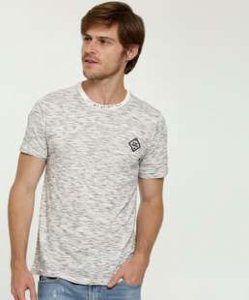 Rovitex - Camiseta masculina mescla manga curta