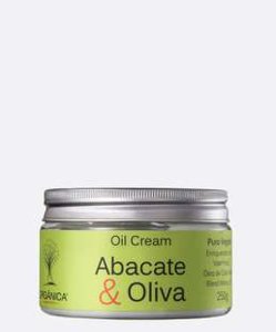 Creme Corporal Abacate & Oliva Oil Cream Orgânica 250gr