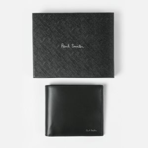 Paul Smith - Billfold multistripe wallet in black