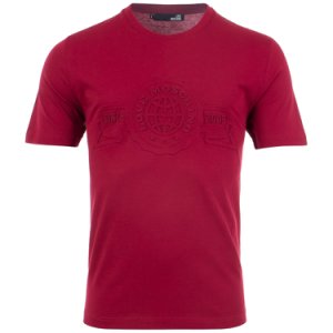 Embossed T-Shirt in Red
