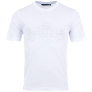 Embossed T-Shirt in White