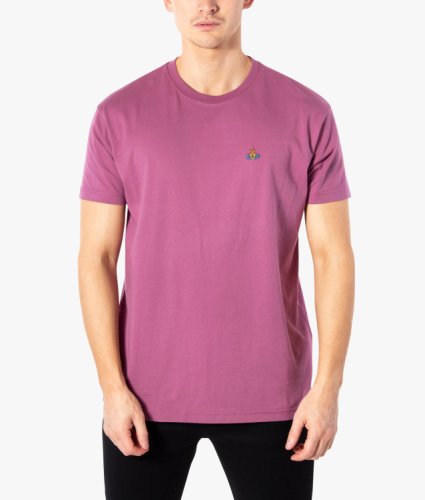 Vivienne Westwood Classic Multicolour Orb T-Shirt Colour: G401 PINK, S...