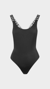Dsquared2 Icon Dsq2 Swimsuit - Black And White - Womens, Black And White