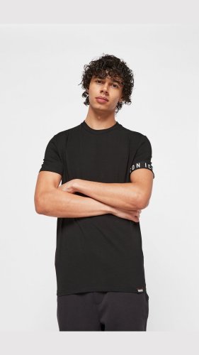 Dsquared2 Underwear Icon Armband Short Sleeve T-Shirt - Black - Mens, Black