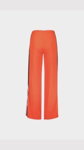 Forever Unique Amulet Stripe Side Trouser - Coral - Womens, Coral