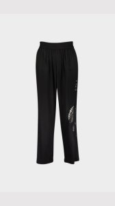 Religion Embroide Red Dune Trousers - Black - Womens, Black